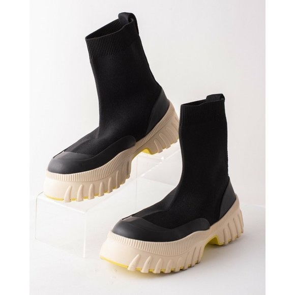 Zara chunky socks boots - Picture 3 of 9